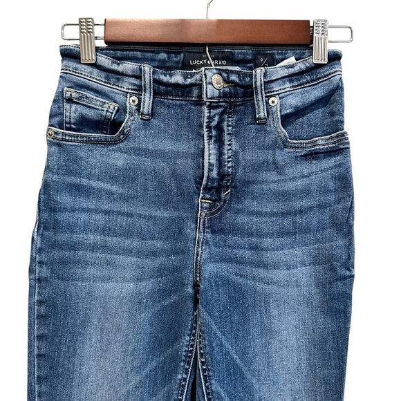 Lucky Brand Jeans Bridgette Skinny Mid Rise Medium Wash Denim Women’s Size 0/25 - Picture 2 of 11